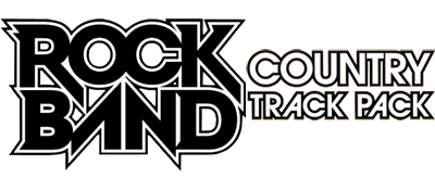 Rock Band Country Track Pack title screen for Playstation 2
